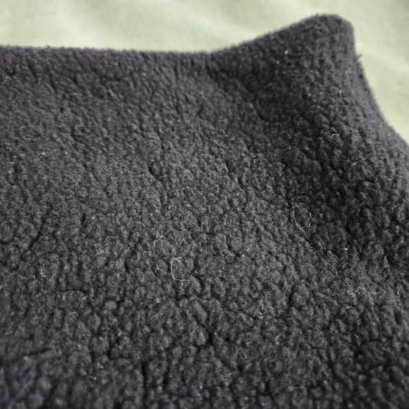 Vintage The Mews New Hampshire USA Made Black Fleece Neck Warmer Gaiter - Picture 6 of 6